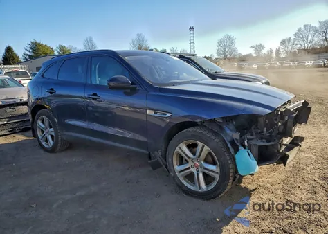 2018 Jaguar F-Pace R - Sport из США, поврежденный, VIN SADCL2FX0JA322044